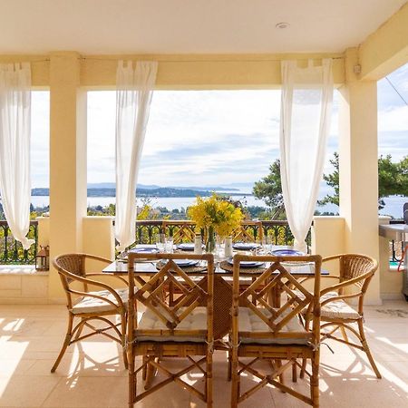 Villa House With Amazing Ocean View And Patio - Pool Porto Heli Exterior foto