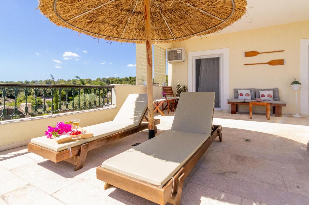 Villa House With Amazing Ocean View And Patio - Pool Porto Heli Exterior foto